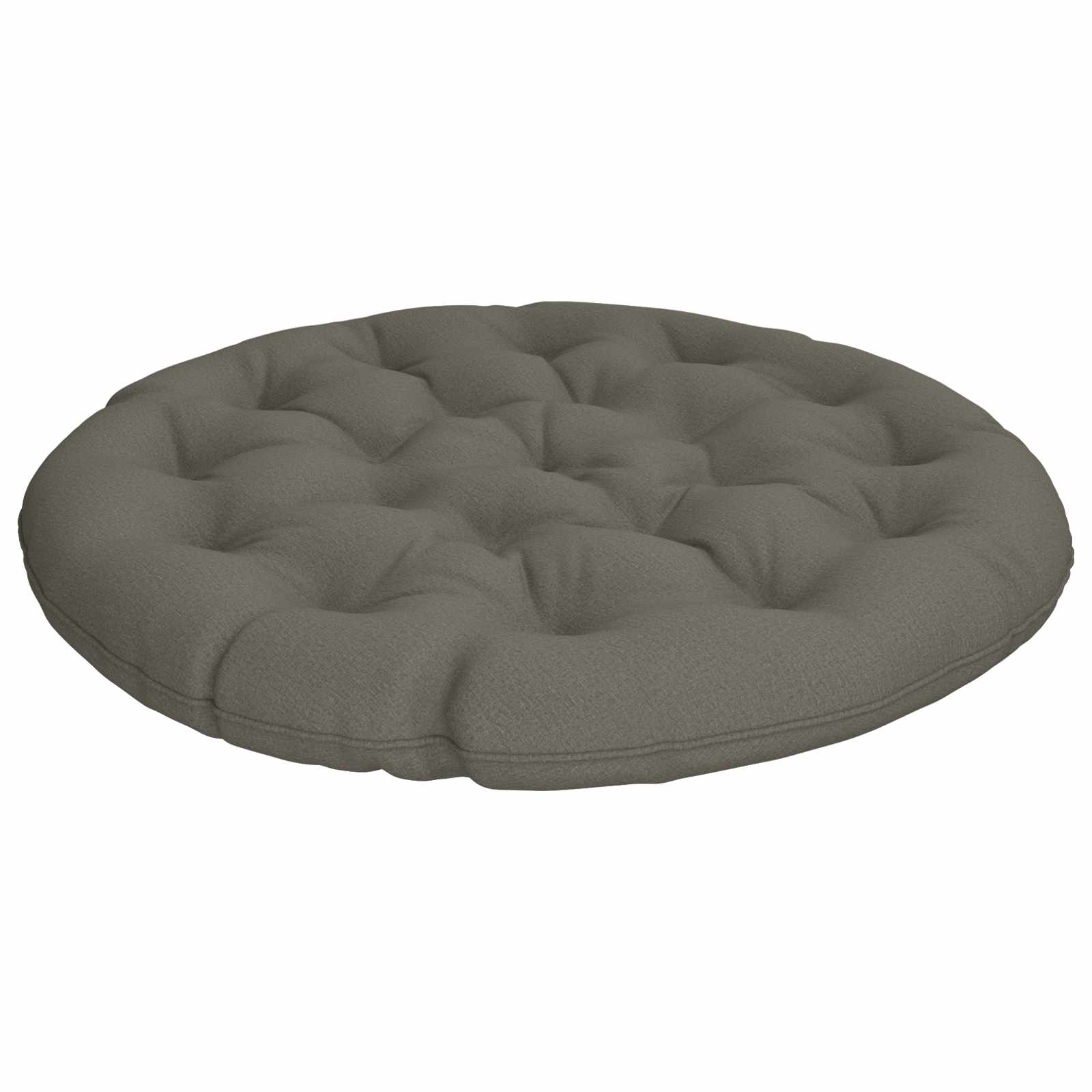 vidaXL Poduszka do fotela Papasan VIANEN 100% poliester Szary