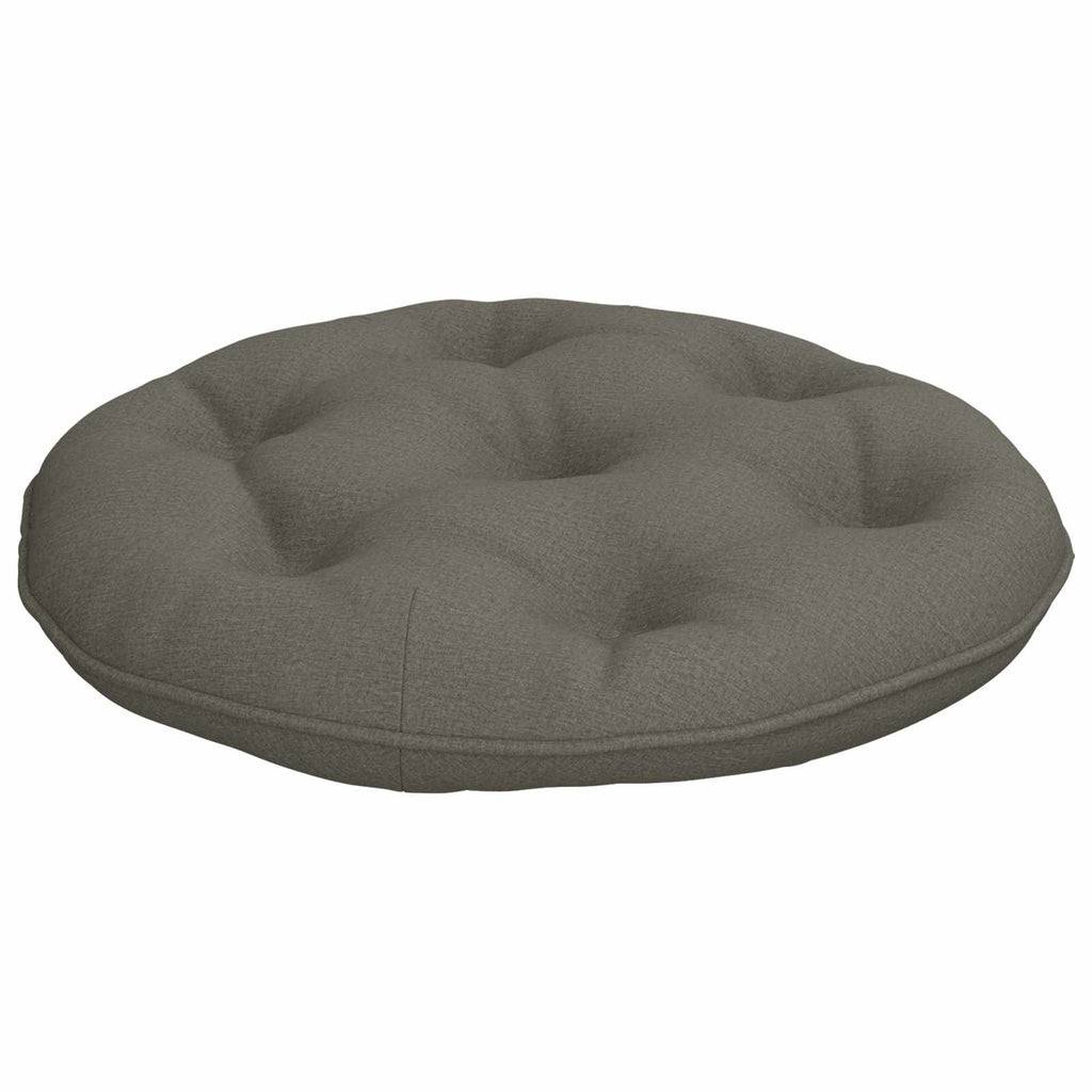 vidaXL Poduszka do huśtawki VIANEN 100% poliester Szary Ø 40 x 10 cm