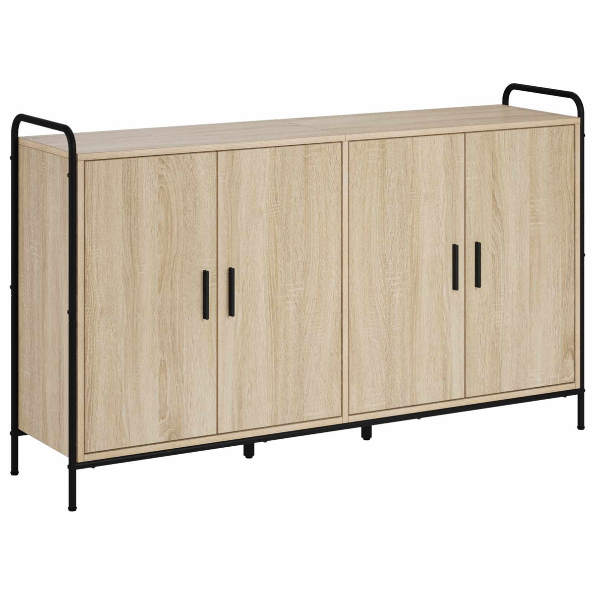 vidaXL Bufet dąb Sonoma 97 x 33 x 81 cm Drewno inżynieryjne