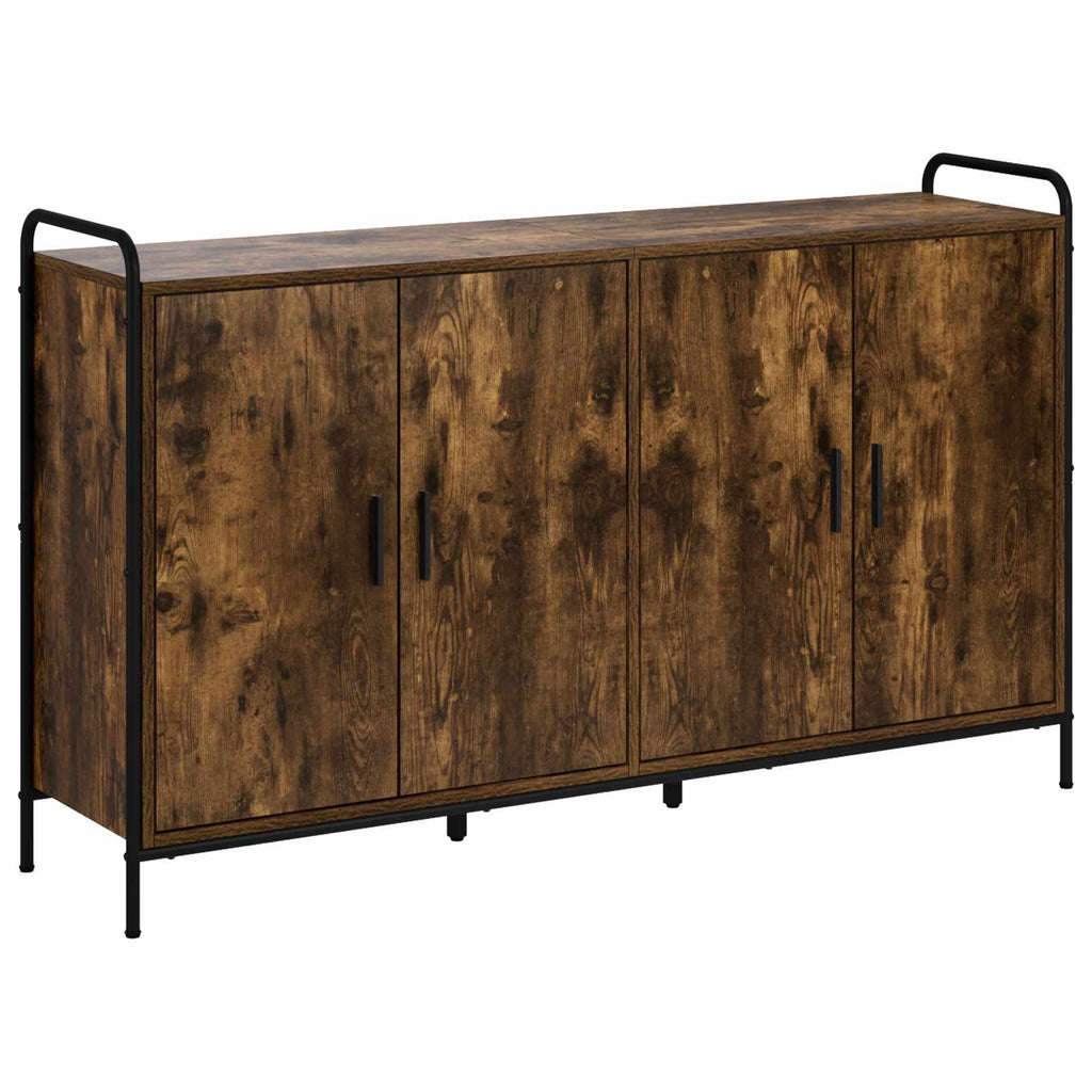 vidaXL Bufet Dąb wędzony 97 x 33 x 81 cm Drewno inżynieryjne