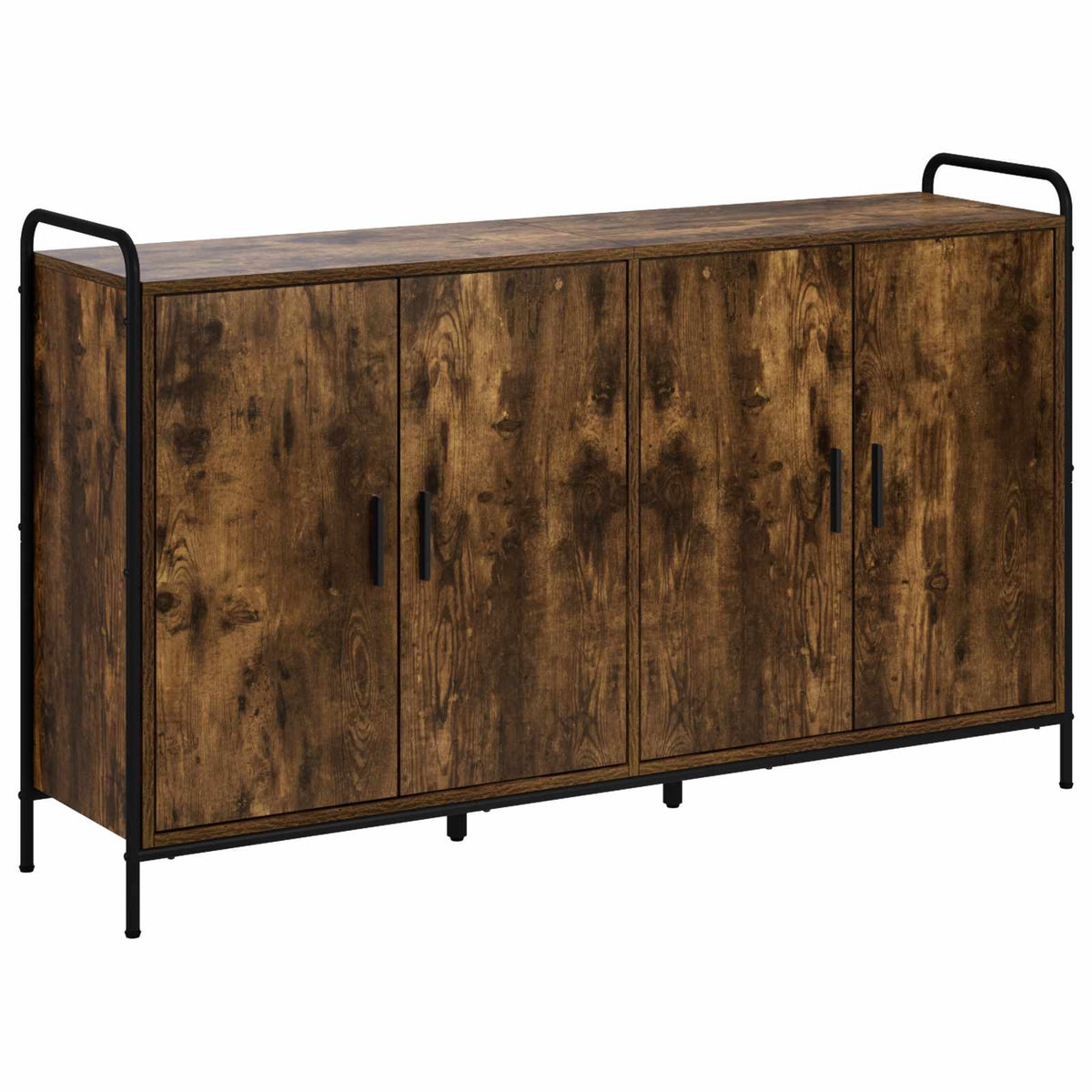 vidaXL Bufet Dąb wędzony 97 x 33 x 81 cm Drewno inżynieryjne