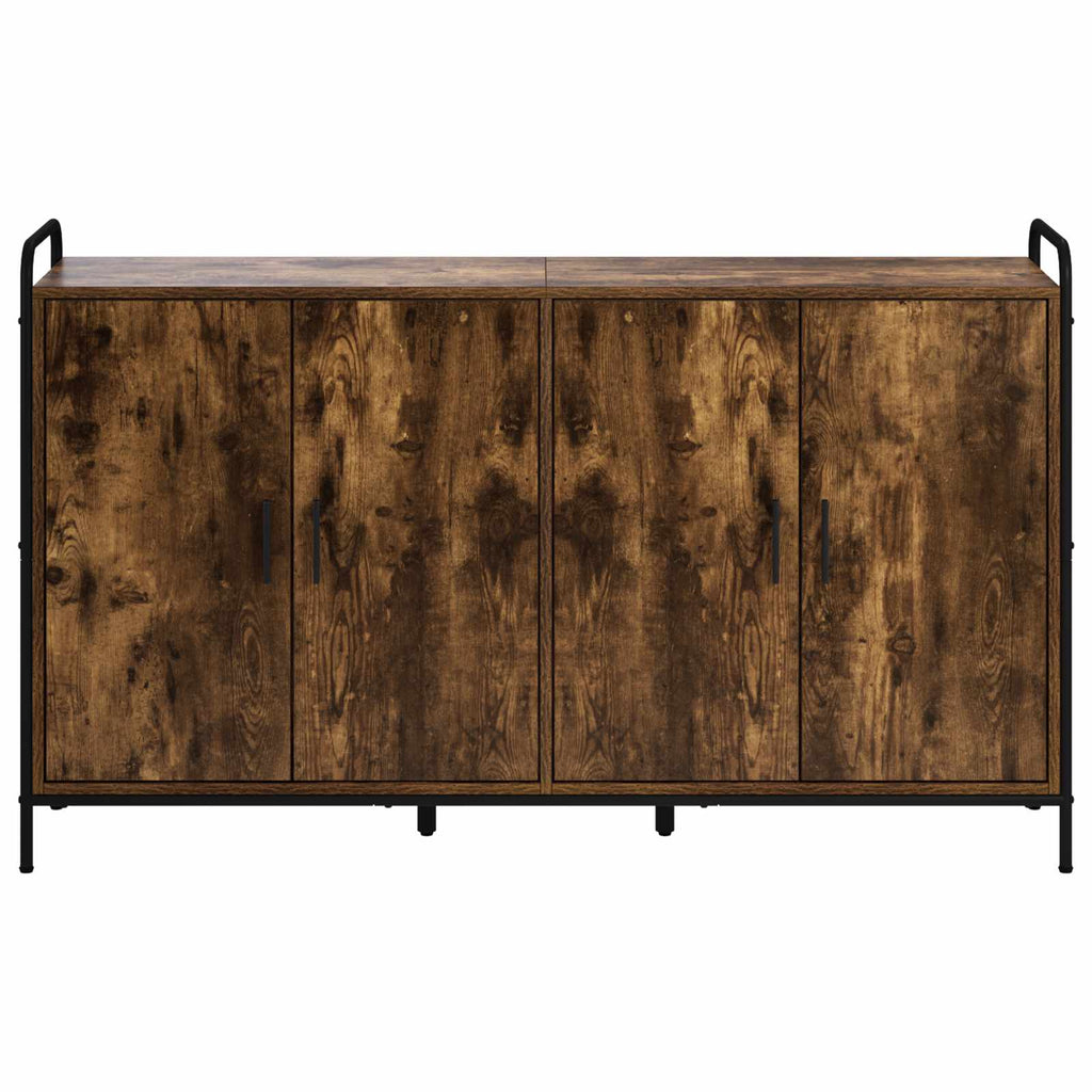 vidaXL Bufet Dąb wędzony 97 x 33 x 81 cm Drewno inżynieryjne