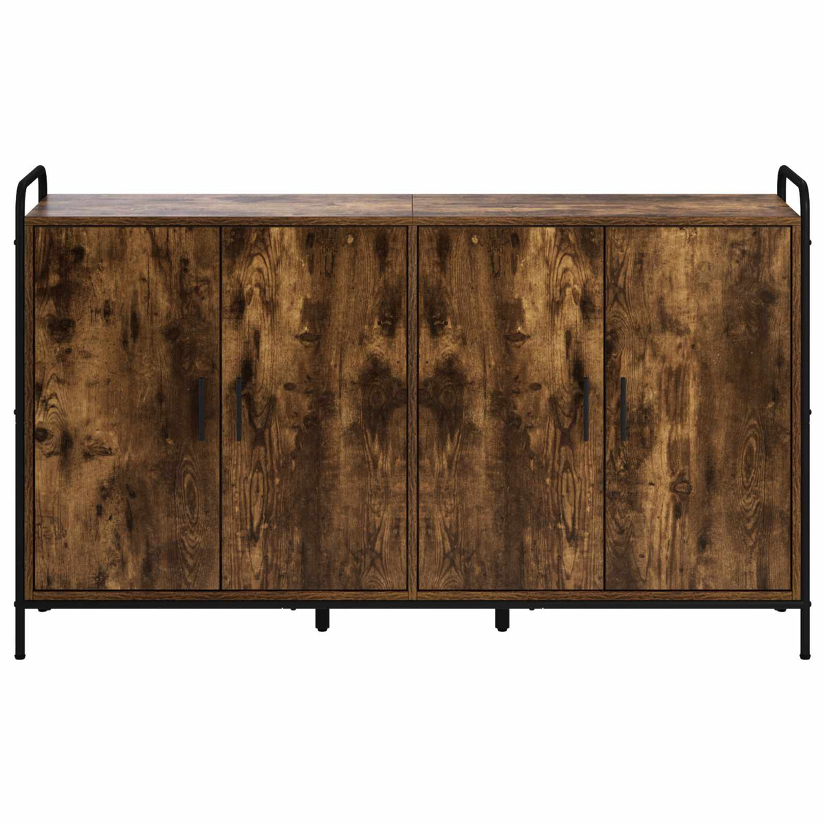 vidaXL Bufet Dąb wędzony 97 x 33 x 81 cm Drewno inżynieryjne