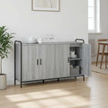 vidaXL Bufet Szary Sonoma 97 x 33 x 81 cm Drewno inżynieryjne