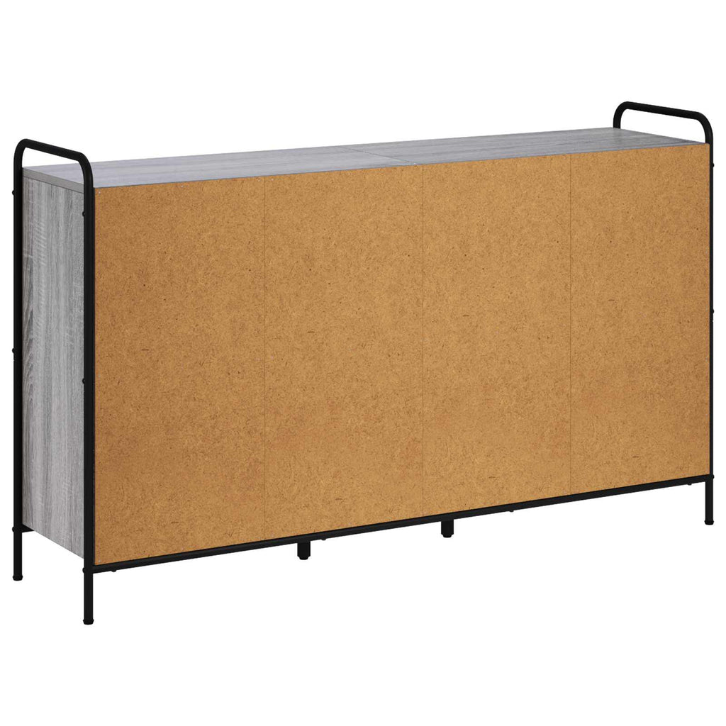 vidaXL Bufet Szary Sonoma 97 x 33 x 81 cm Drewno inżynieryjne