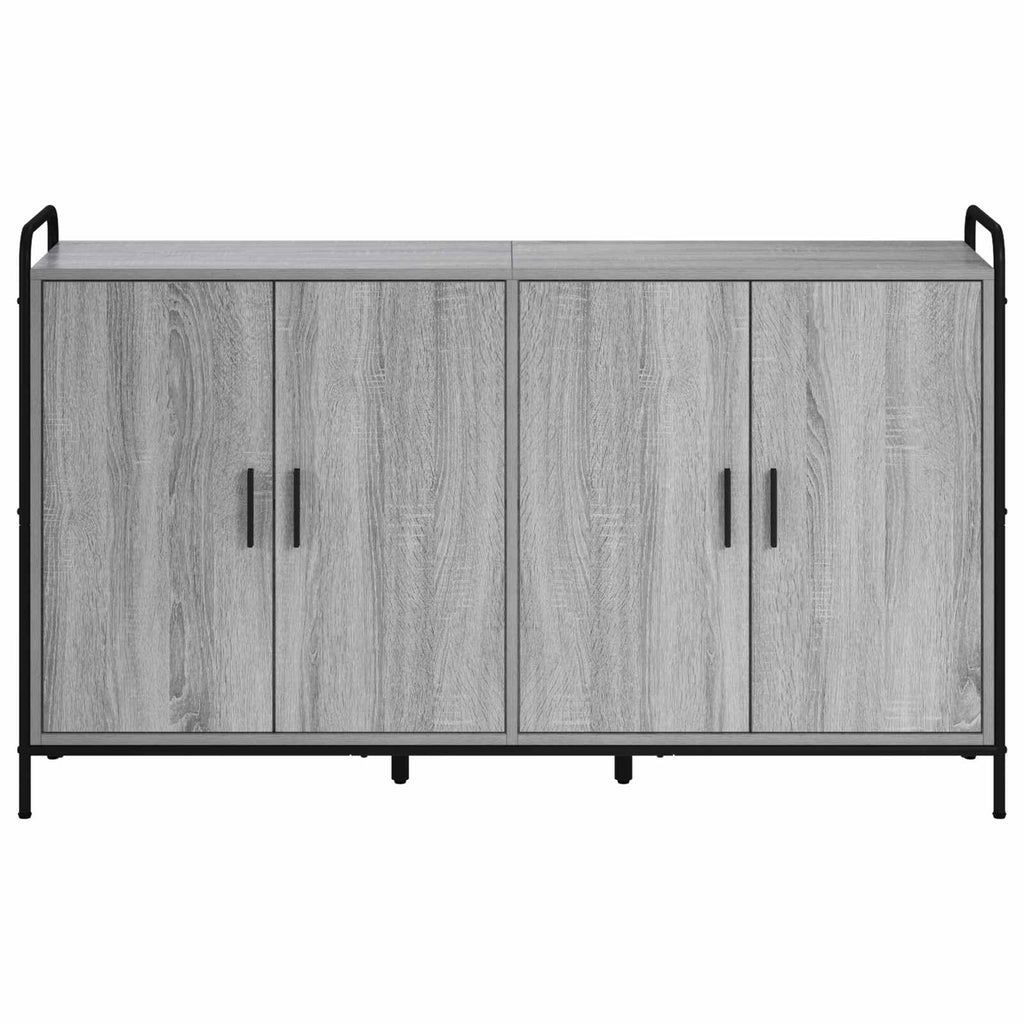 vidaXL Bufet Szary Sonoma 97 x 33 x 81 cm Drewno inżynieryjne