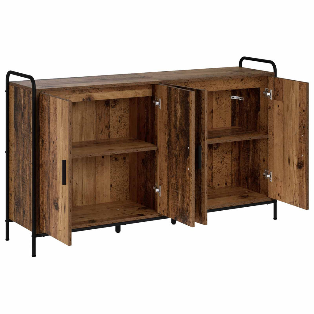 vidaXL Bufet Stare drewno 97 x 33 x 81 cm Drewno inżynieryjne
