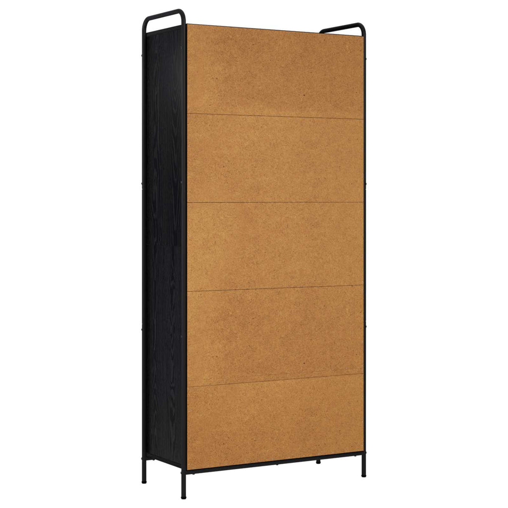 vidaXL Szafka na książki 55,5 x 33 x 174 cm Drewno inżynieryjne