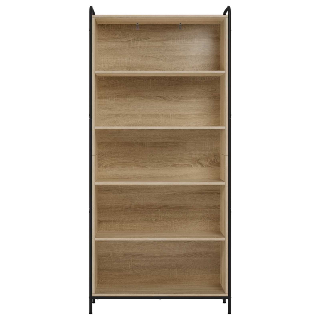 vidaXL Szafka na książki 55,5 x 33 x 174 cm Drewno inżynieryjne
