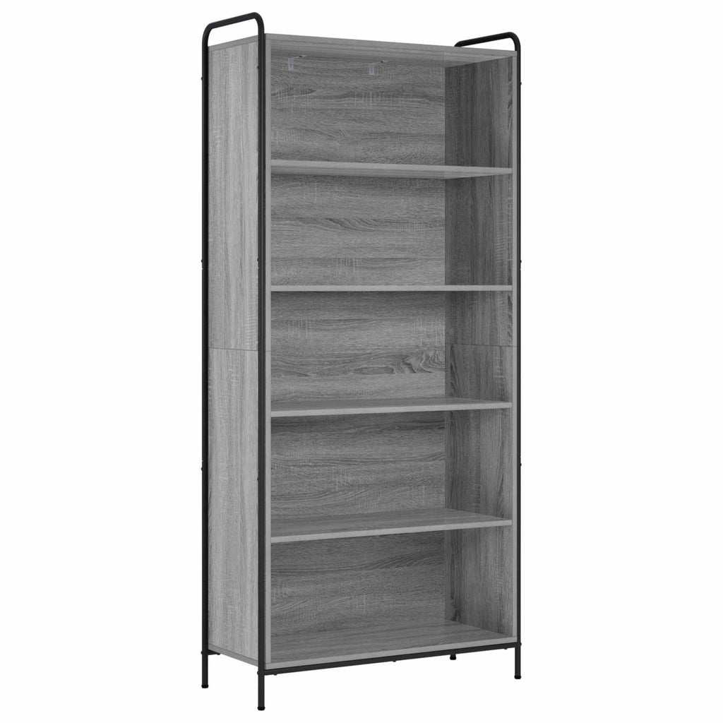 vidaXL Szafka na książki 55,5 x 33 x 174 cm Drewno inżynieryjne