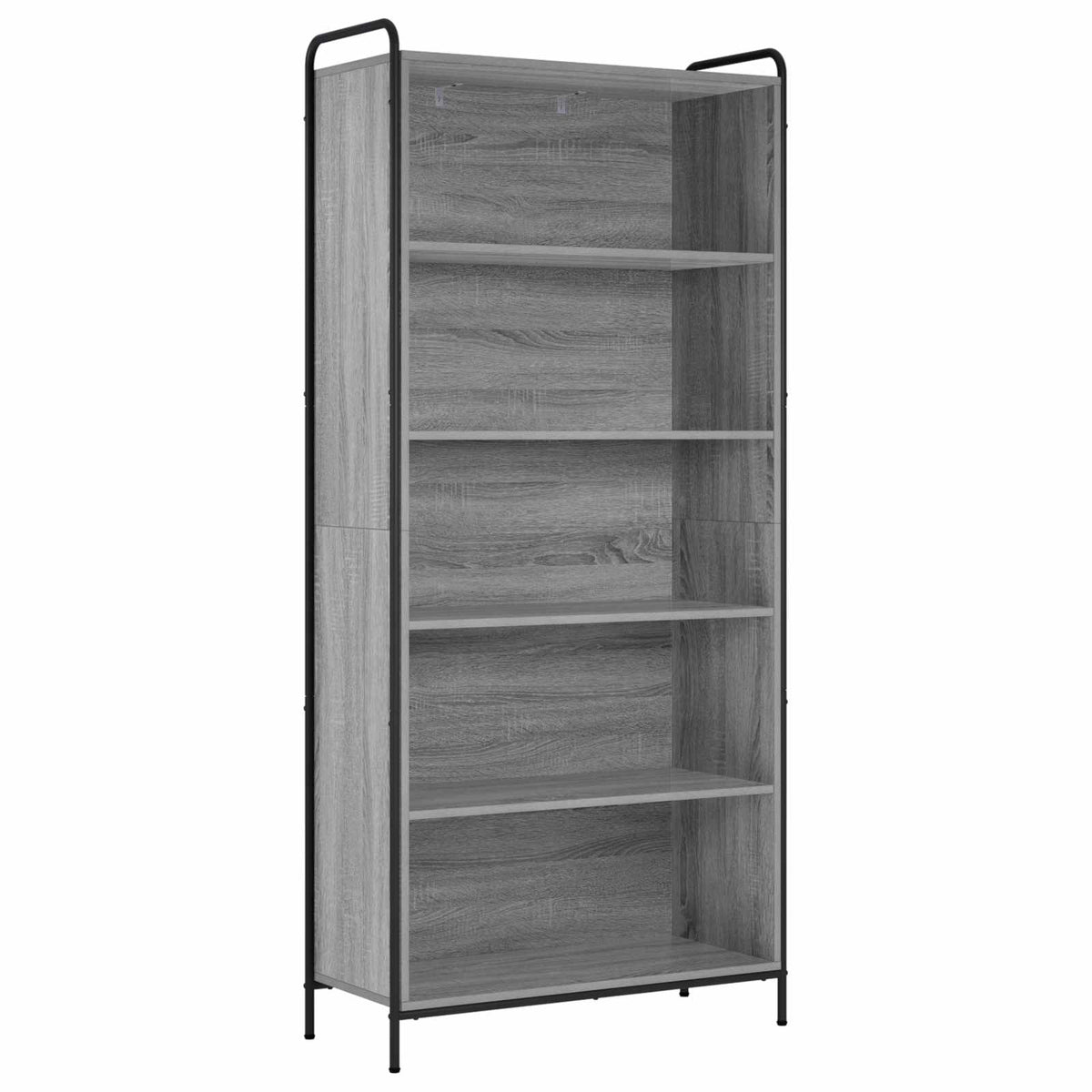 vidaXL Szafka na książki 55,5 x 33 x 174 cm Drewno inżynieryjne