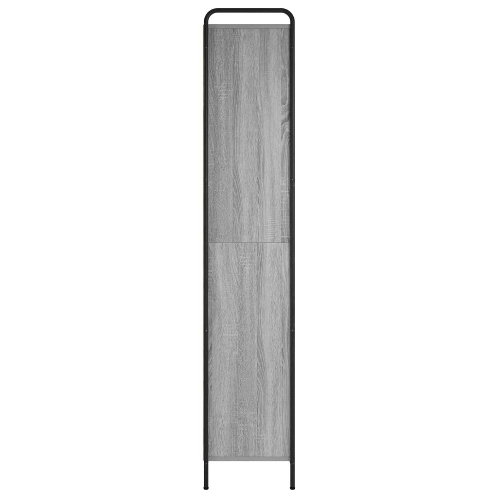 vidaXL Szafka na książki 55,5 x 33 x 174 cm Drewno inżynieryjne