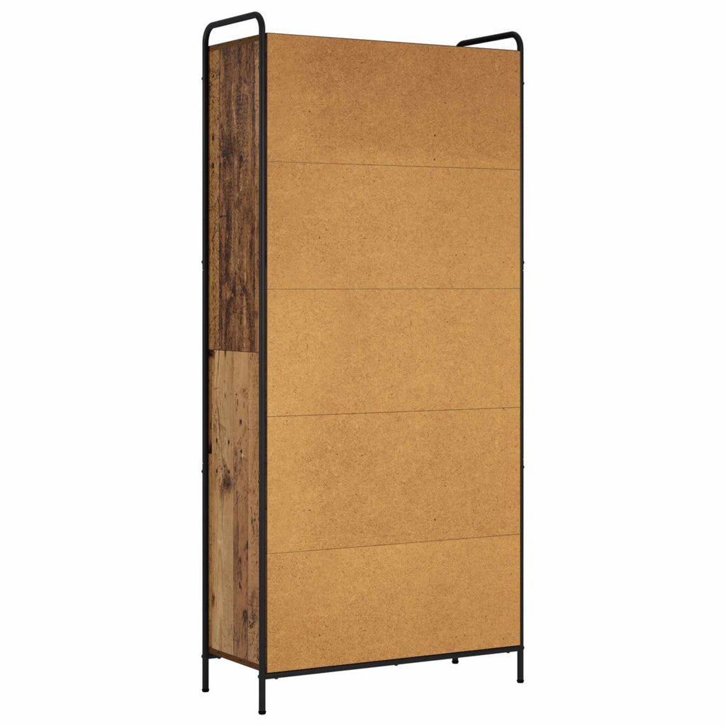 vidaXL Szafka na książki 55,5 x 33 x 174 cm Drewno inżynieryjne
