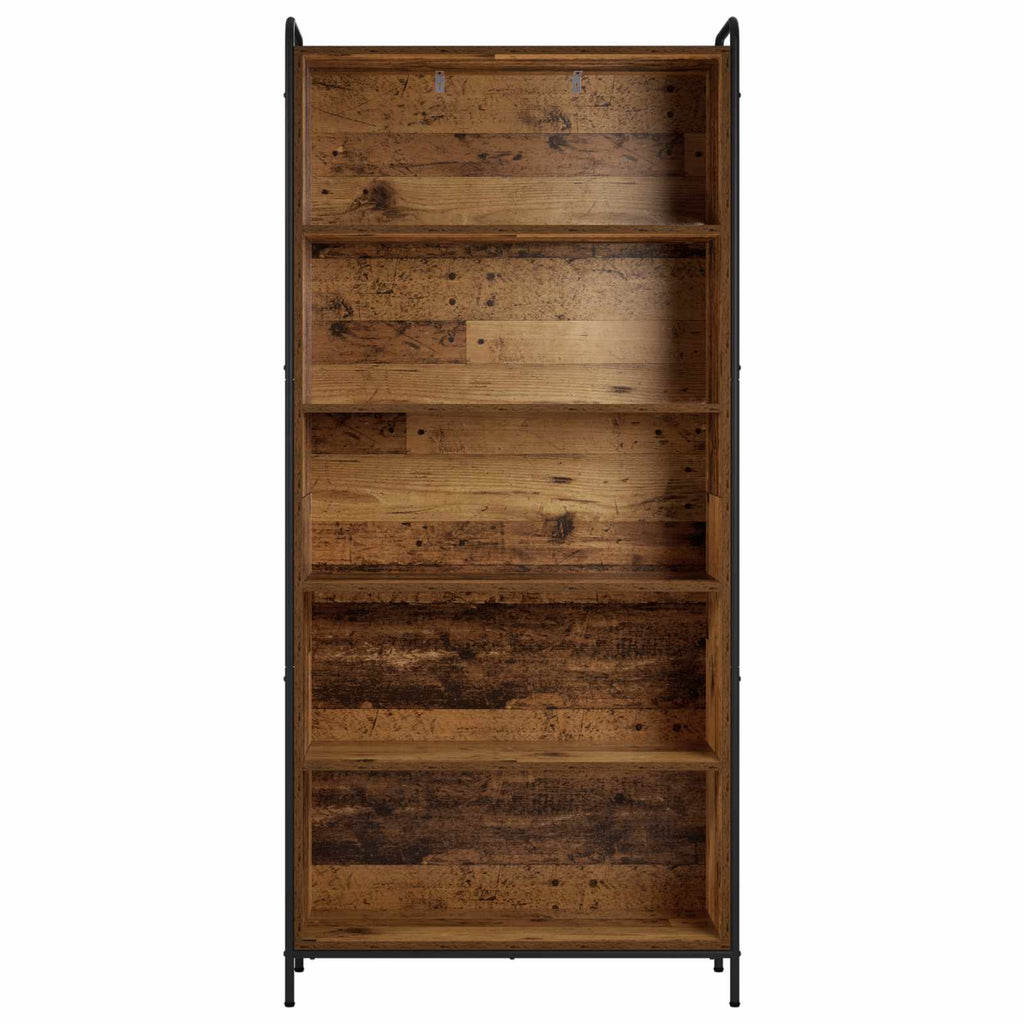 vidaXL Szafka na książki 55,5 x 33 x 174 cm Drewno inżynieryjne