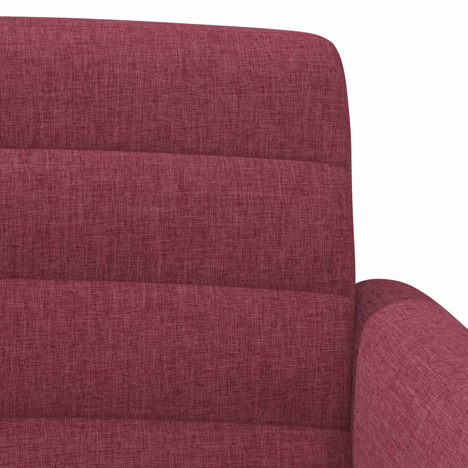 vidaXL Sofa dwuosobowa z guzikowym pikowaniem Czerwone wino tkanina