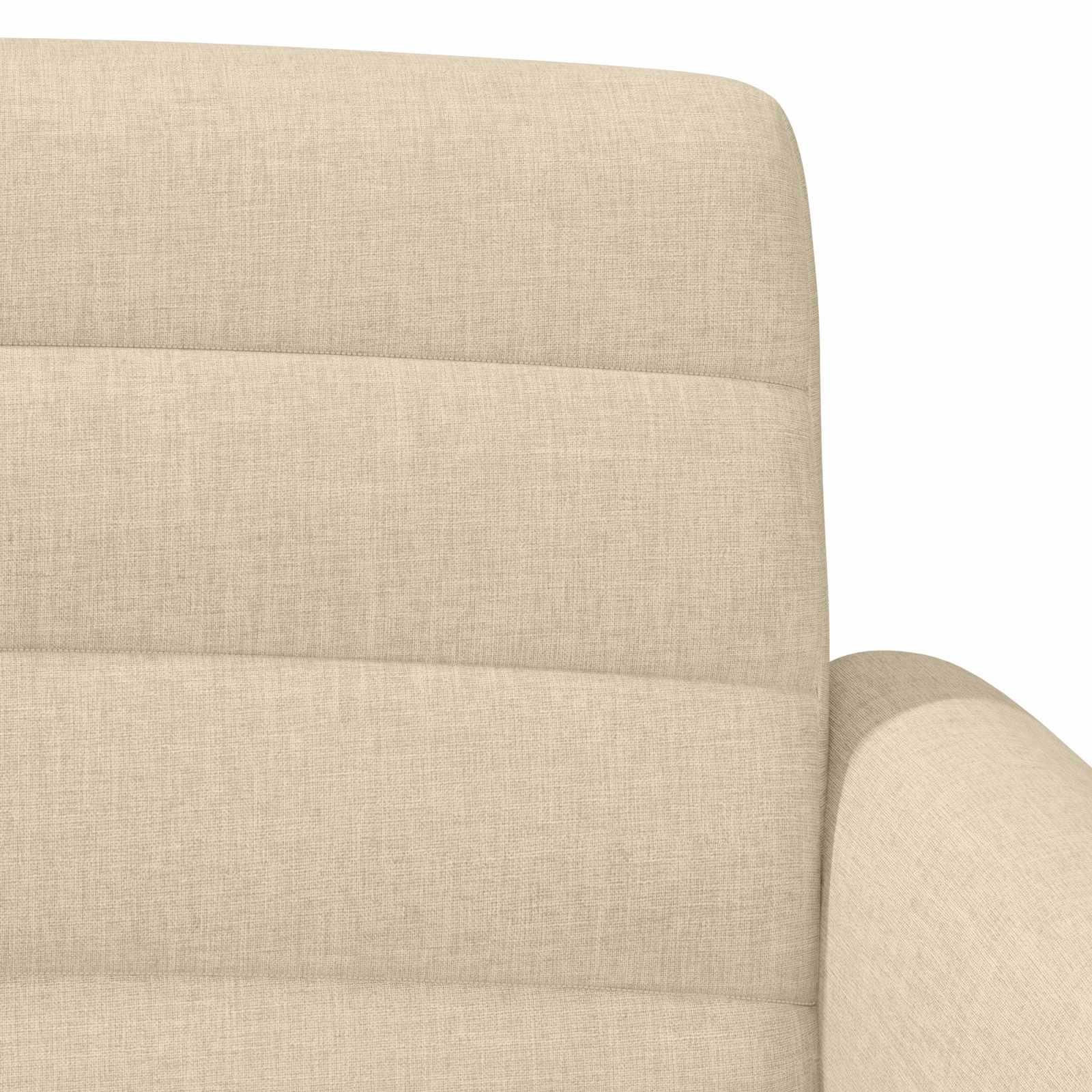vidaXL Sofa dwuosobowa z guzikowym pikowaniem kremowy 116 x 67 x 80 cm