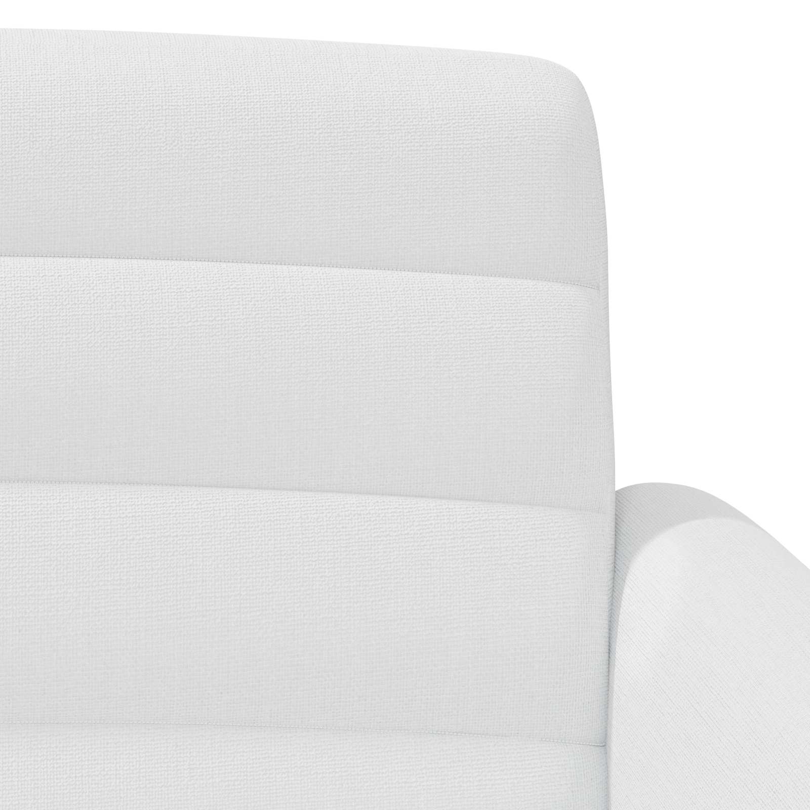 vidaXL Sofa dwuosobowa z guzikowym pikowaniem Biały 116 x 67 x 80 cm