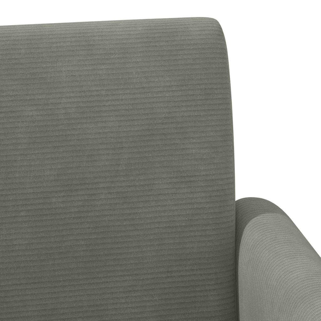 vidaXL Sofa dwuosobowa z guzikowym pikowaniem jasnoszary