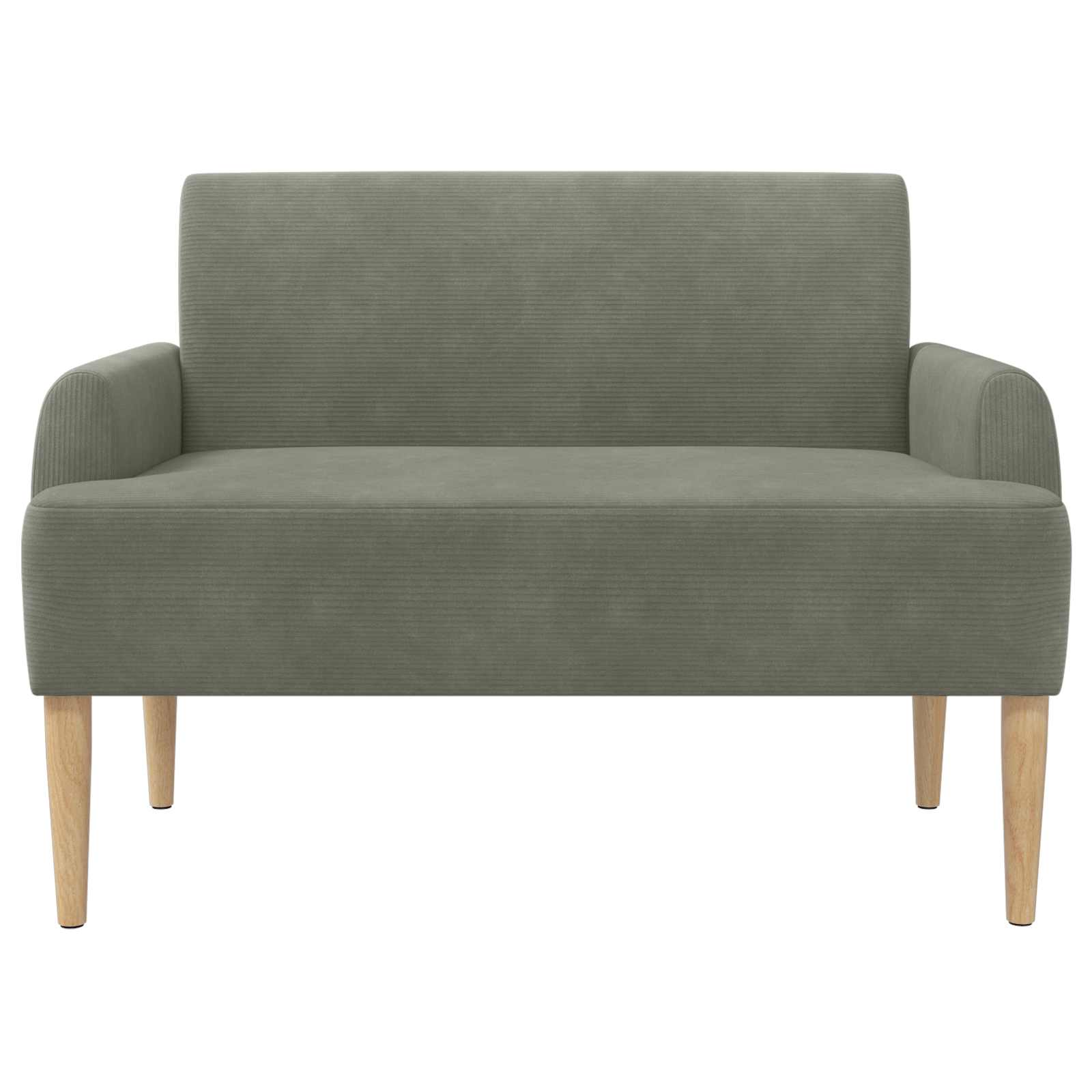 vidaXL Sofa dwuosobowa z guzikowym pikowaniem jasnoszary