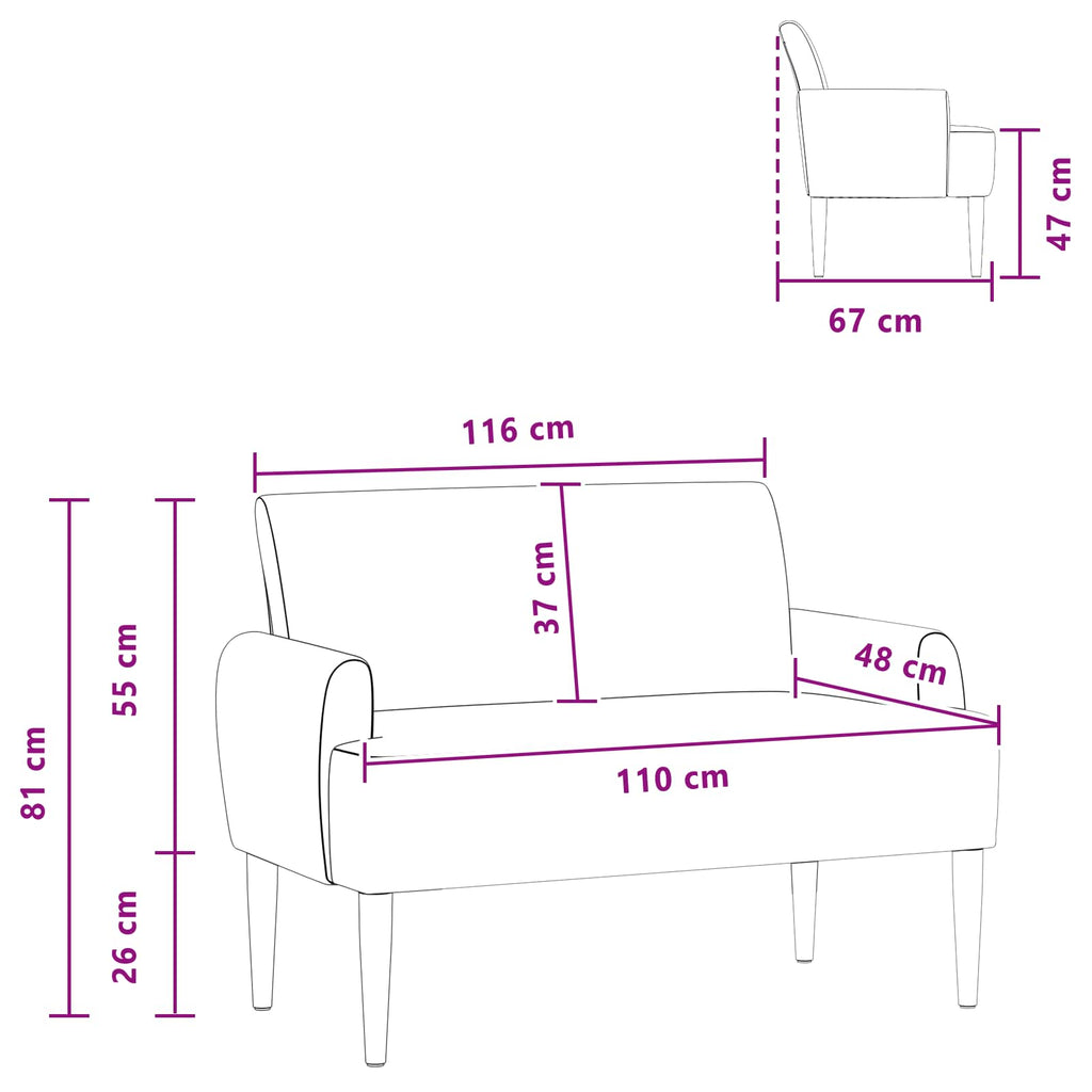 vidaXL Sofa dwuosobowa z guzikowym pikowaniem Jasnozielony szary