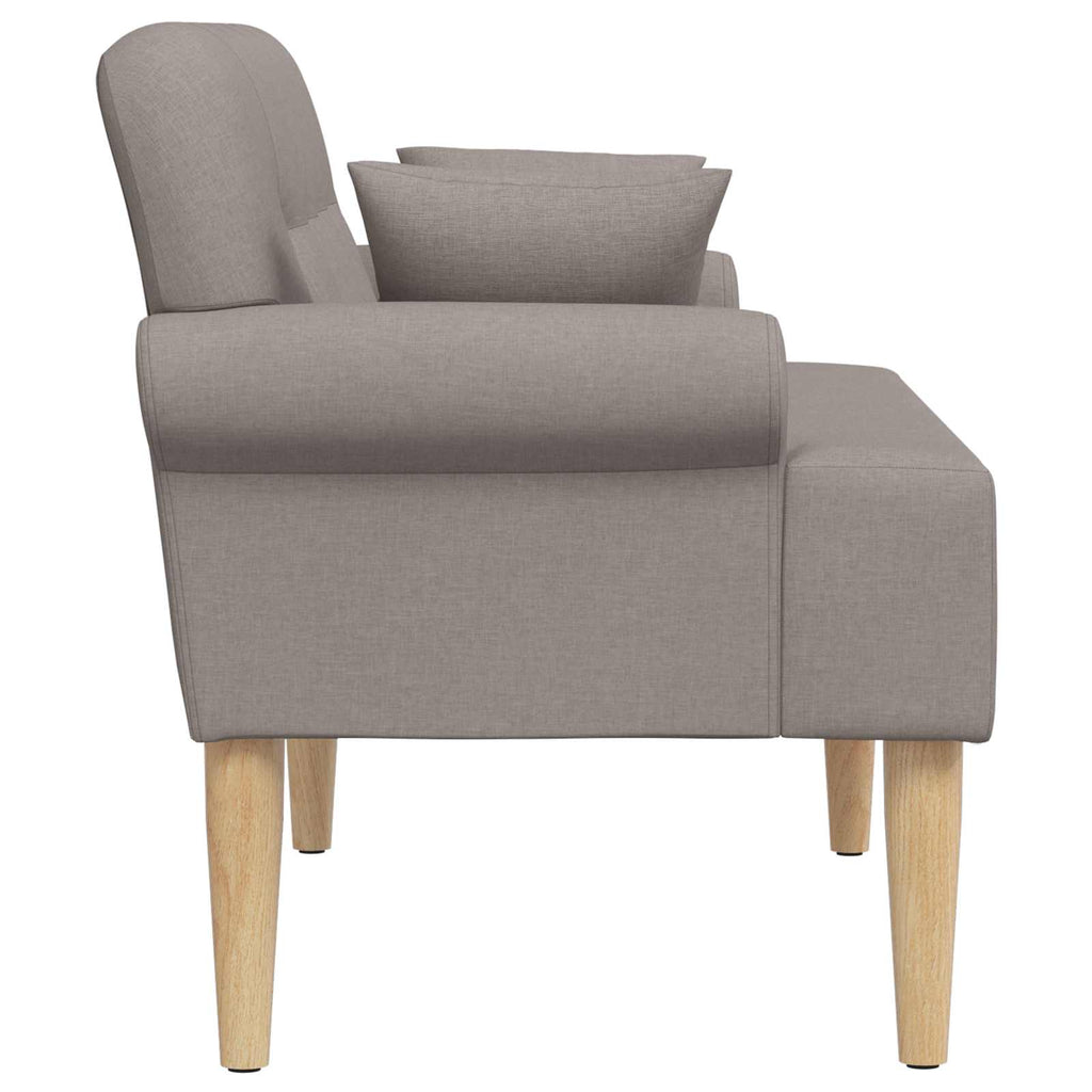 vidaXL Sofa dwuosobowa z guzikowym pikowaniem Ciemnoszary tkanina