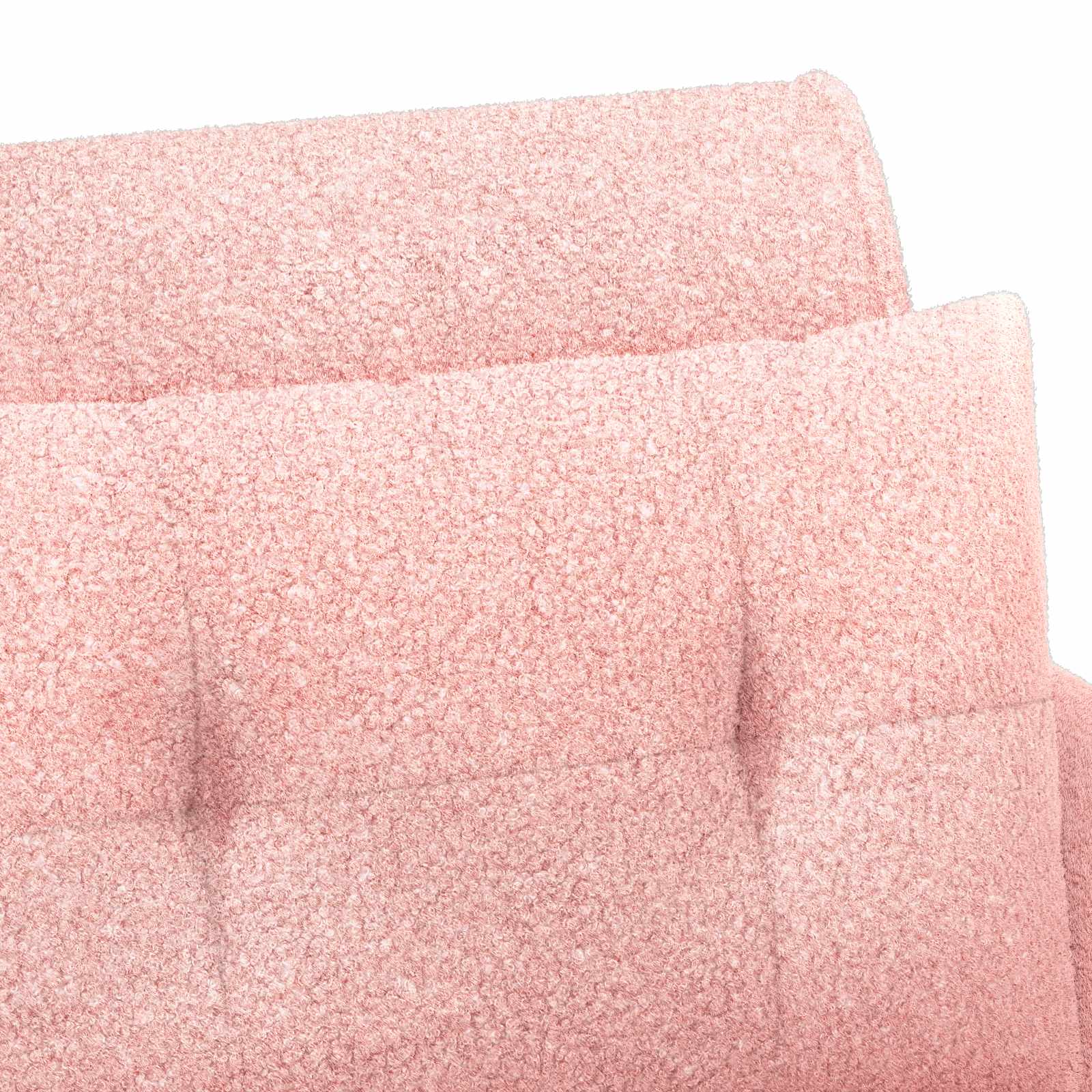 vidaXL Sofa dwuosobowa z guzikowym pikowaniem różowy 117 x 67 x 77 cm