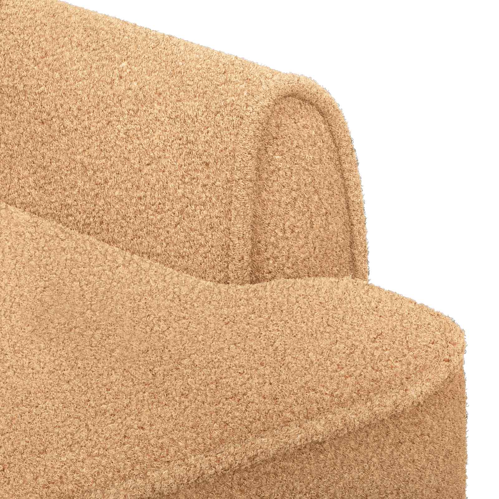 vidaXL Sofa dwuosobowa z guzikowym pikowaniem Beżowy 117 x 67 x 77 cm