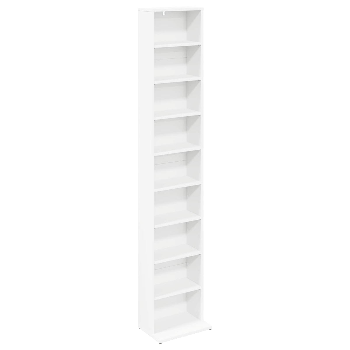 vidaXL Kabinet na płyty CD 2 szt. Biały 33 x 23,5 x 175 cm