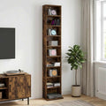 vidaXL Kabinet na płyty CD Dąb wędzony 33 x 23,5 x 175 cm