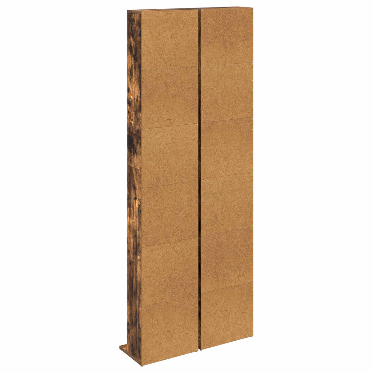 vidaXL Kabinet na płyty CD 2 szt. Dąb wędzony 33 x 23,5 x 175 cm