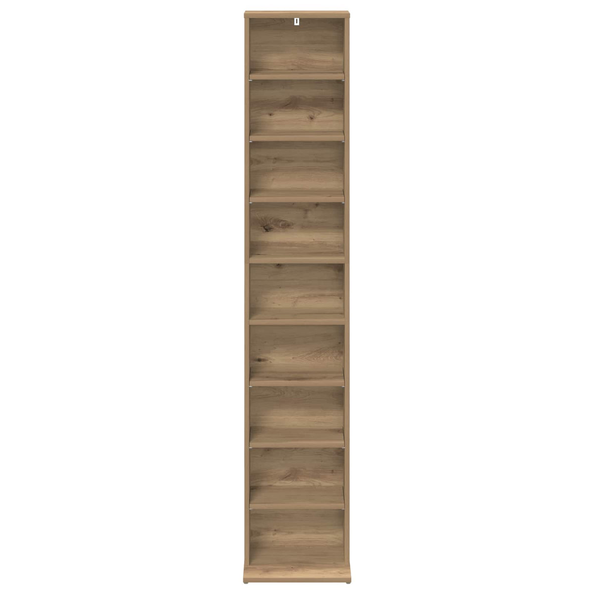 vidaXL Kabinet na płyty CD Dąb artisan 33 x 23,5 x 175 cm