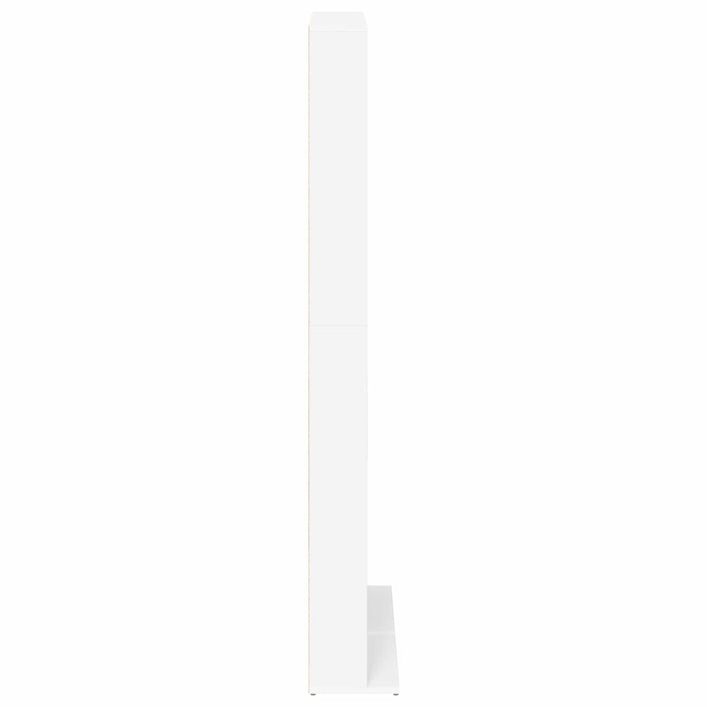vidaXL Kabinet na płyty CD Biały 65 x 23,5 x 175 cm