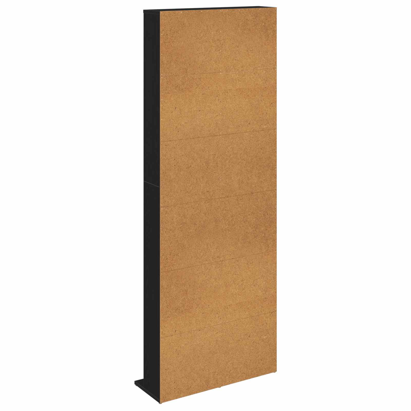 vidaXL Kabinet na płyty CD Czarny dąb 65 x 23,5 x 175 cm