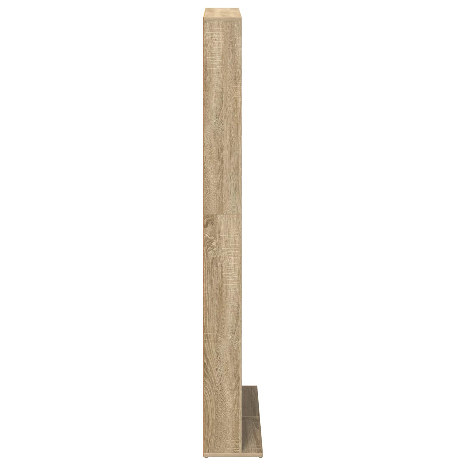 vidaXL Kabinet na płyty CD dąb Sonoma 65 x 23,5 x 175 cm