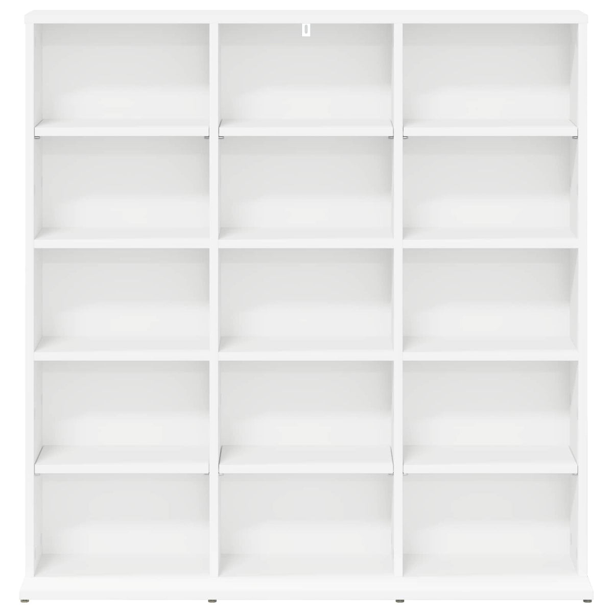 vidaXL Kabinet na płyty CD Biały 96 x 23,5 x 97,5 cm