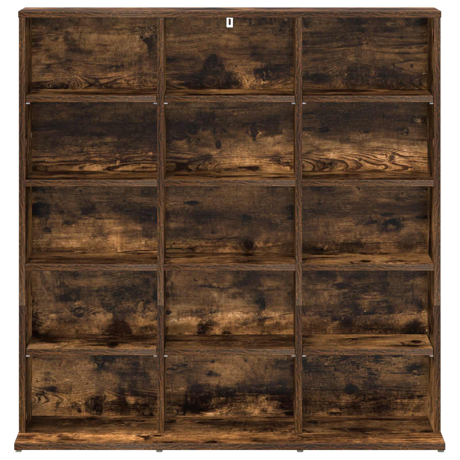 vidaXL Kabinet na płyty CD Dąb wędzony 96 x 23,5 x 97,5 cm