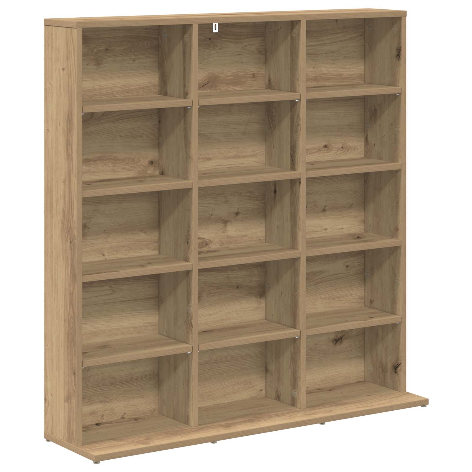 vidaXL Kabinet na płyty CD Dąb artisan 96 x 23,5 x 97,5 cm