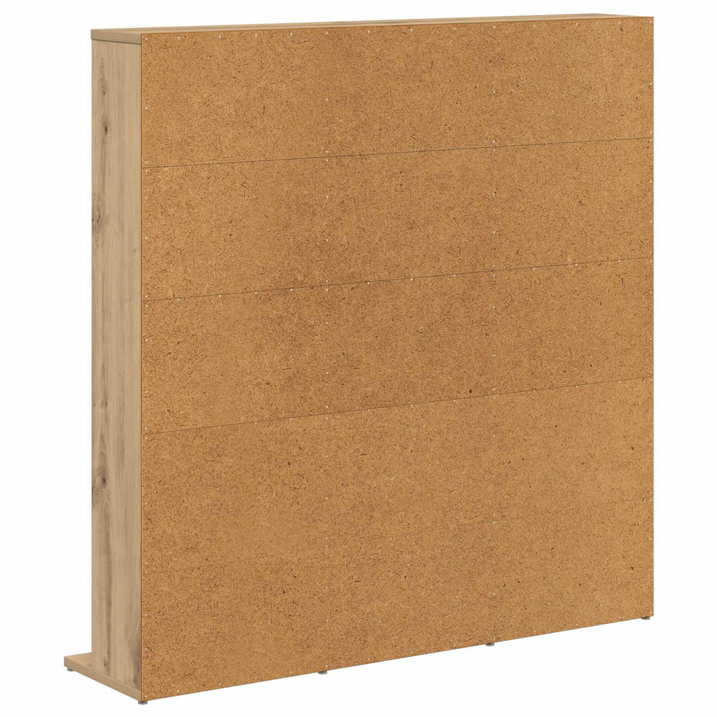 vidaXL Kabinet na płyty CD Dąb artisan 96 x 23,5 x 97,5 cm