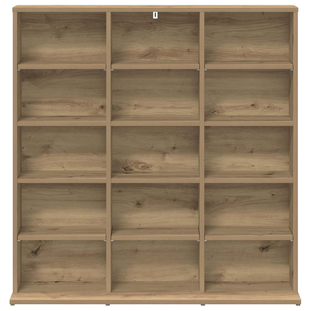 vidaXL Kabinet na płyty CD Dąb artisan 96 x 23,5 x 97,5 cm