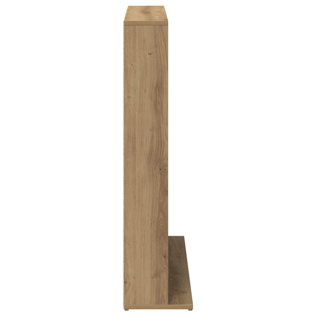 vidaXL Kabinet na płyty CD Dąb artisan 96 x 23,5 x 97,5 cm