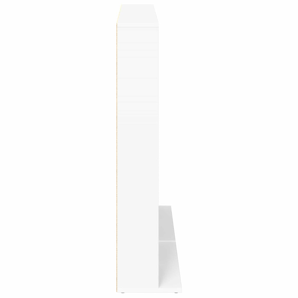 vidaXL Kabinet na płyty CD 2 szt. Biały 65 x 23,5 x 97,5 cm