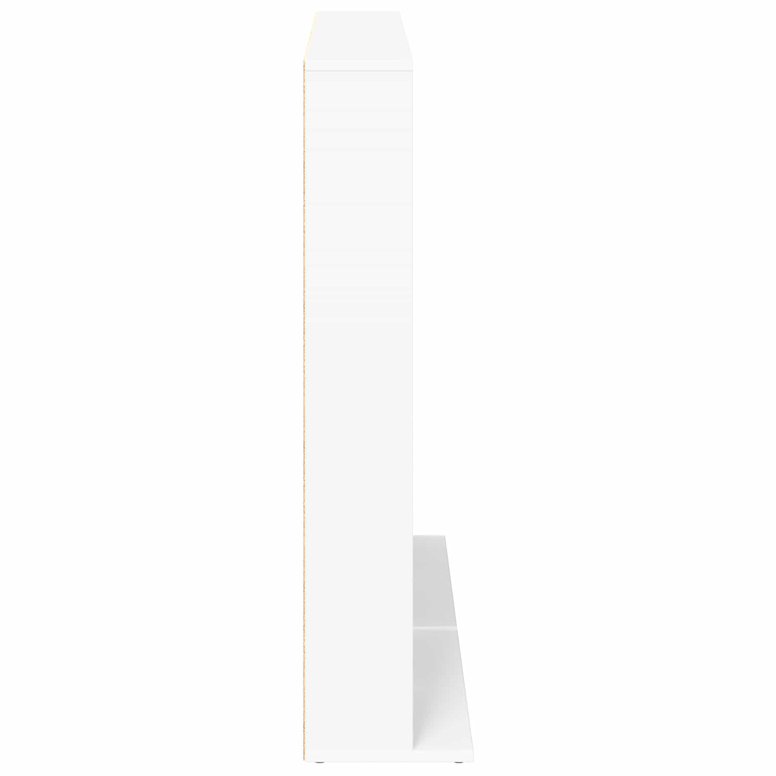 vidaXL Kabinet na płyty CD 2 szt. Biały 65 x 23,5 x 97,5 cm
