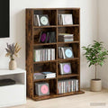 vidaXL Kabinet na płyty CD Dąb wędzony 65 x 23,5 x 97,5 cm
