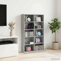 vidaXL Kabinet na płyty CD Szary Sonoma 65 x 23,5 x 97,5 cm