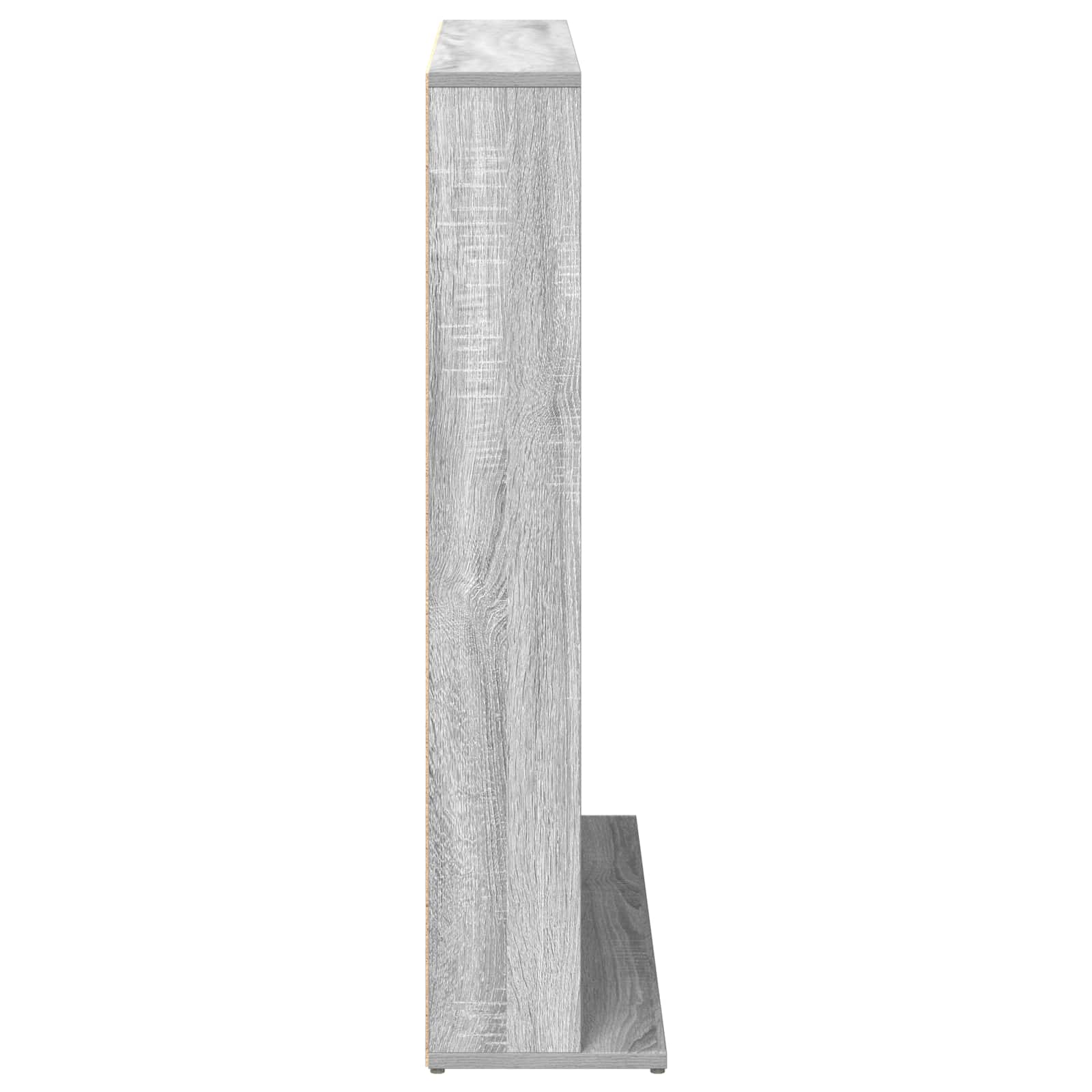vidaXL Kabinet na płyty CD Szary Sonoma 65 x 23,5 x 97,5 cm