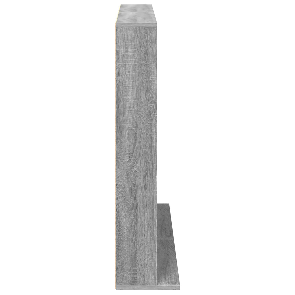 vidaXL Kabinet na płyty CD 2 szt. Szary Sonoma 65 x 23,5 x 97,5 cm