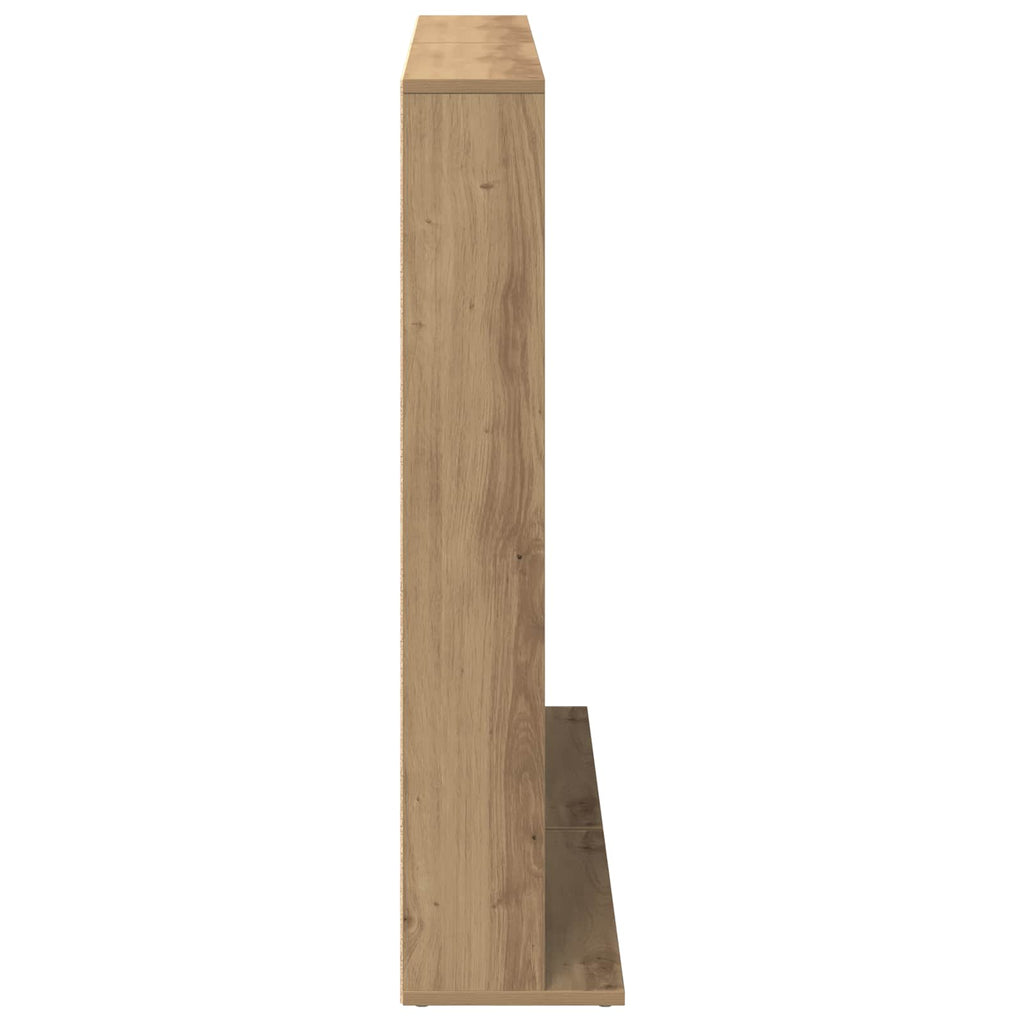 vidaXL Kabinet na płyty CD 2 szt. Dąb artisan 65 x 23,5 x 97,5 cm