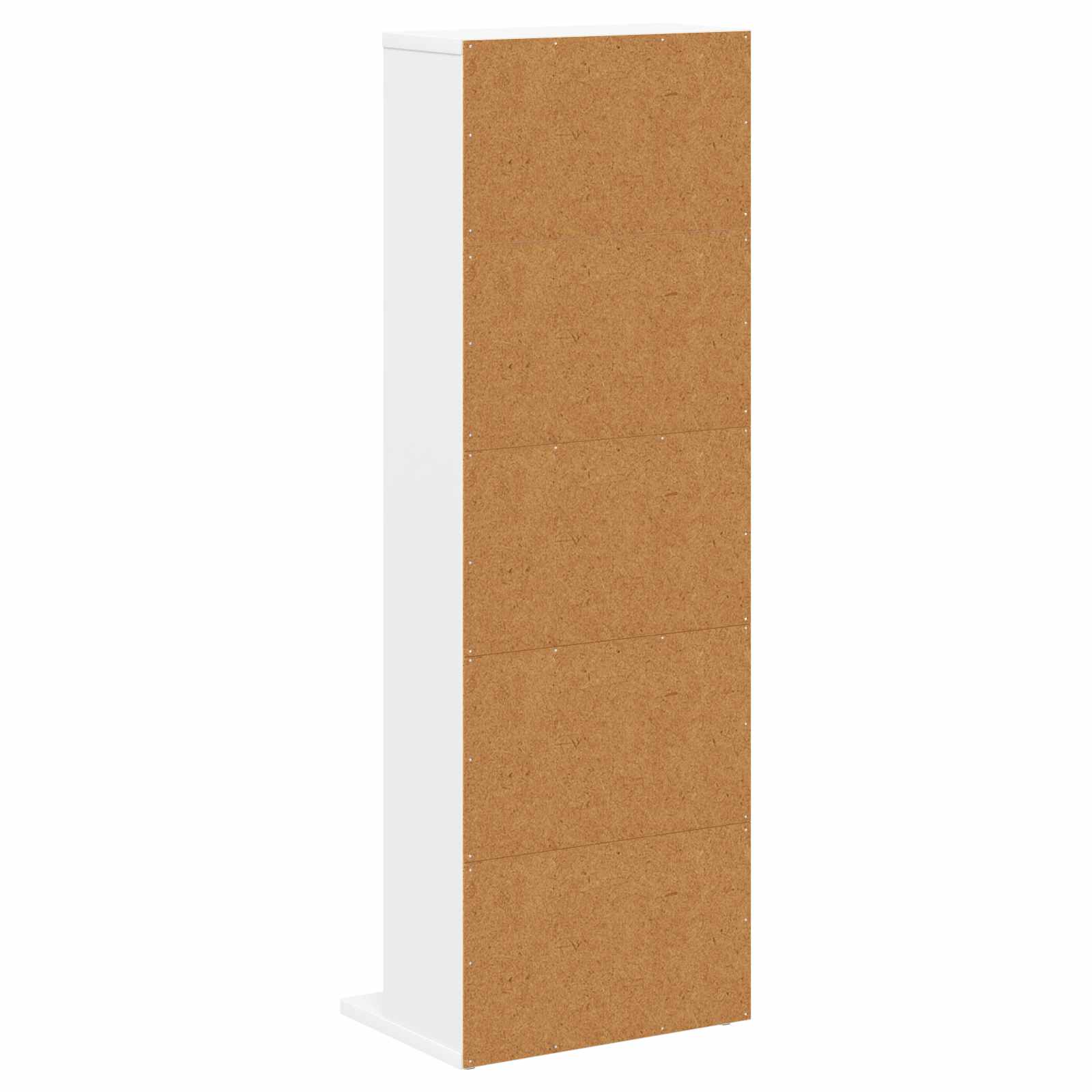 vidaXL Kabinet na płyty CD Biały 33 x 23,5 x 97,5 cm