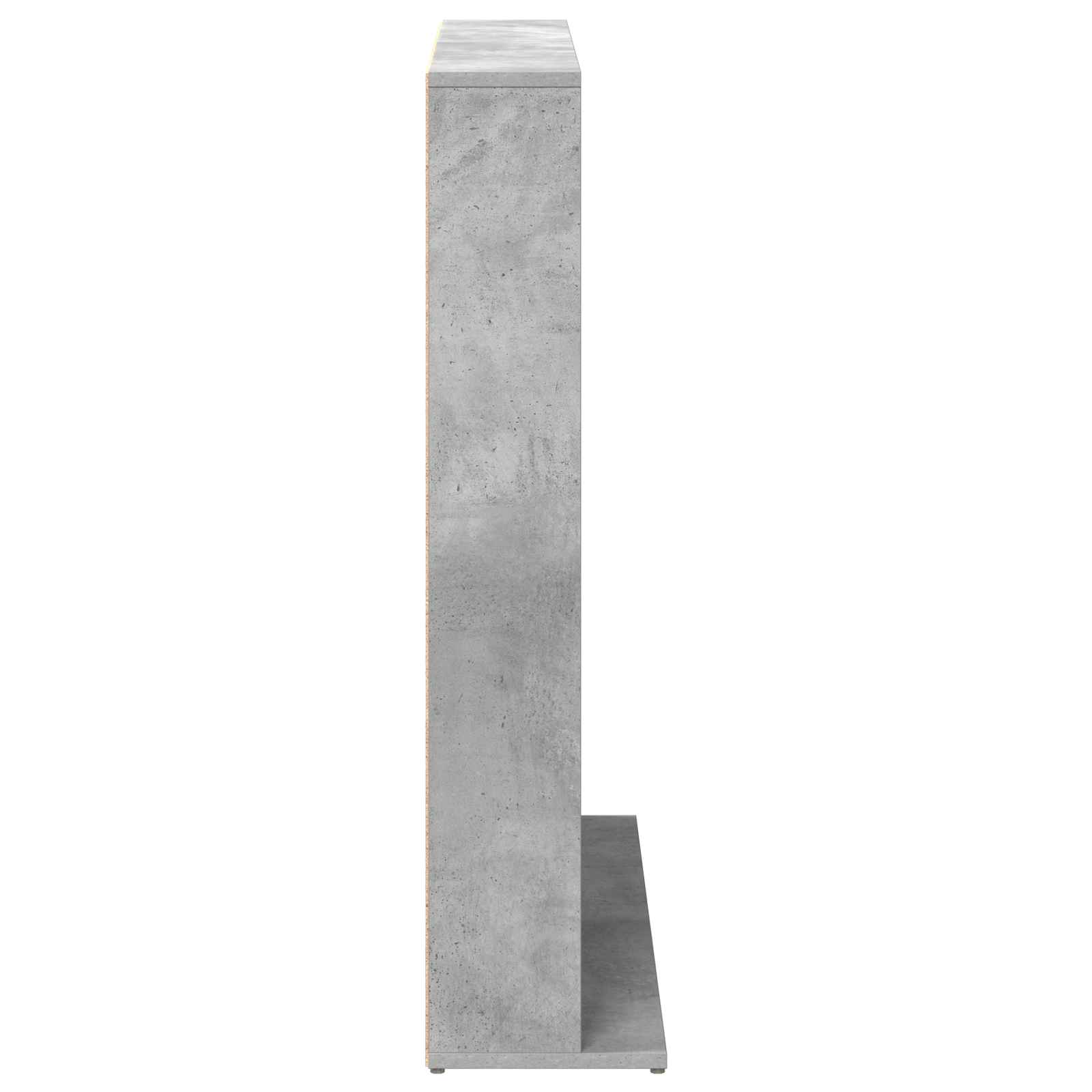 vidaXL Kabinet na płyty CD Betonowy szary 33 x 23,5 x 97,5 cm