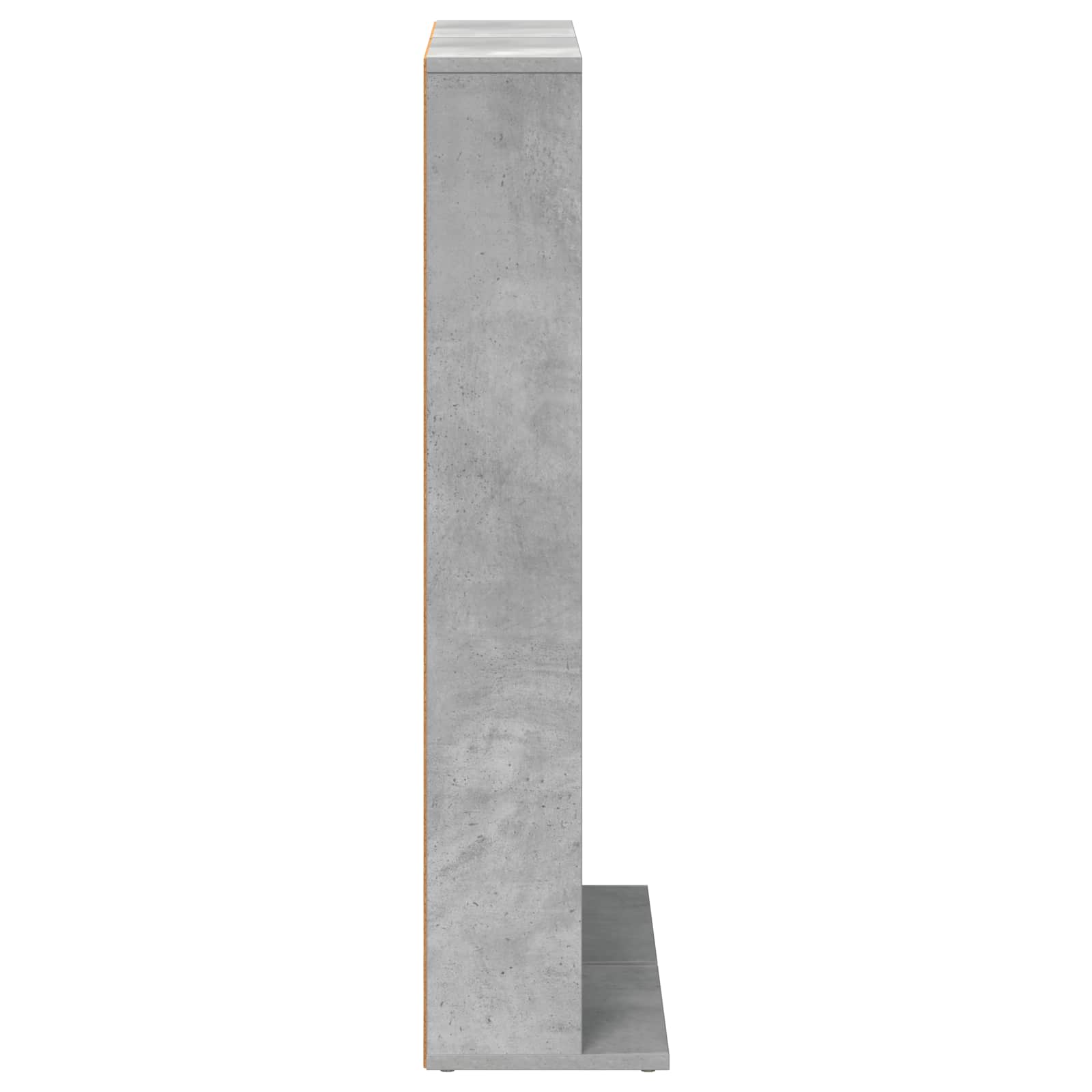 vidaXL Kabinet na płyty CD 2 szt. Betonowy szary 33 x 23,5 x 97,5 cm